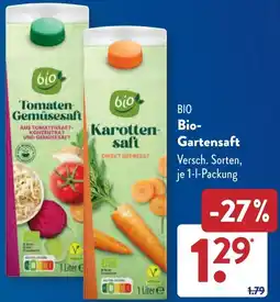 Aldi Süd Bio-Gartensaft Angebot