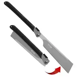 Netto Marken-Discount FAMEX 5527 Japansäge Dozuki 22 TPI klappbar - Klappsäge Kataba Angebot