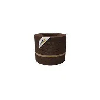 Netto Marken-Discount zaun zu Sichtschutz PP Premium Gelocht 20 Prozent Streifen Braun 26m Angebot