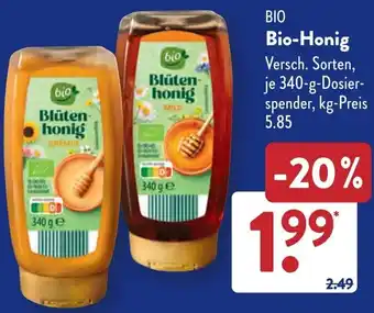 Aldi Süd Bio-Honig Angebot