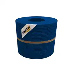 Netto Marken-Discount zaun zu Sichtschutz PP Premium Gelocht 30 Prozent Streifen Enzianblau 26m Angebot