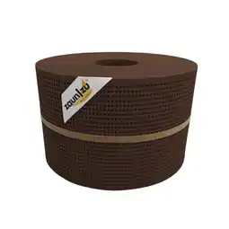 Netto Marken-Discount zaun zu Sichtschutz PP Premium Gelocht 30 Prozent Streifen Braun 50m Angebot