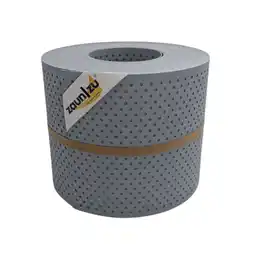Netto Marken-Discount zaun zu Sichtschutz PP Premium Gelocht 15 Prozent Streifen Fenstergrau 26m Angebot