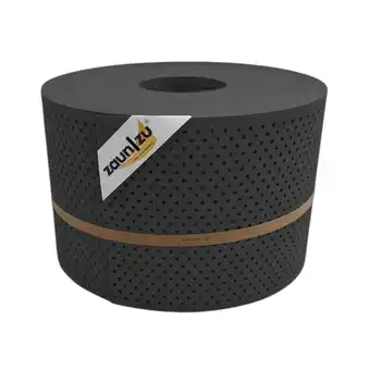 Netto Marken-Discount zaun zu Sichtschutz PP Premium Gelocht 15 Prozent Streifen Anthrazit 50m Angebot