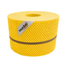 Netto Marken-Discount zaun zu Sichtschutz PP Premium Gelocht 15 Prozent Streifen Gelb 50m Angebot