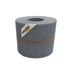 Netto Marken-Discount zaun zu Sichtschutz PP Premium Gelocht 30 Prozent Streifen Fenstergrau 26m Angebot
