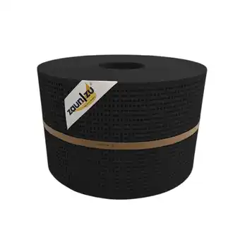 Netto Marken-Discount zaun zu Sichtschutz PP Premium Gelocht 30 Prozent Streifen Schwarz 50m Angebot