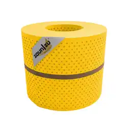 Netto Marken-Discount zaun zu Sichtschutz PP Premium Gelocht 15 Prozent Streifen Gelb 26m Angebot