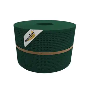 Netto Marken-Discount zaun zu Sichtschutz PP Premium Gelocht 30 Prozent Streifen Grün 50m Angebot
