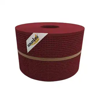 Netto Marken-Discount zaun zu Sichtschutz PP Premium Gelocht 30 Prozent Streifen Bordeauxrot 50m Angebot