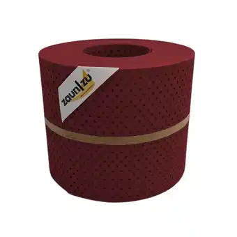 Netto Marken-Discount zaun zu Sichtschutz PP Premium Gelocht 15 Prozent Streifen Bordeauxrot 26m Angebot