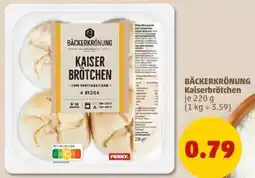 PENNY BÄCKERKRÖNUNG Kaiserbrötchen Angebot