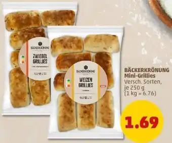 PENNY BÄCKERKRÖNUNG Mini-Grillies Angebot
