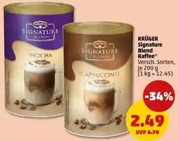 PENNY KRÜGER Signature Blend Kaffee Angebot