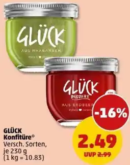 PENNY GLÜCK Konfitüre Angebot