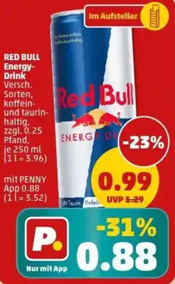 PENNY RED BULL Energy Drink Angebot