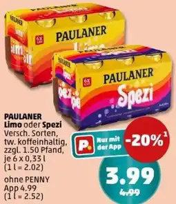PENNY PAULANER Limo oder Spezi Angebot