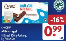 Aldi Süd CHOCEUR Milchriegel Angebot