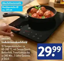 Aldi Süd AMBIANO Induktionskochfeld Angebot
