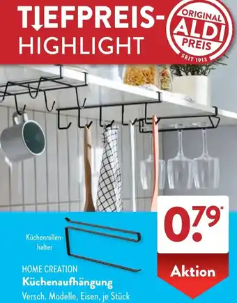Aldi Süd HOME CREATION Küchenaufhängung Angebot