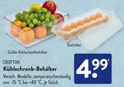 Aldi Süd CROFTON Kühlschrank-Behälter Angebot