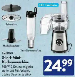 Aldi Süd AMBIANO 3-in-1 Mini Küchenmaschine Angebot