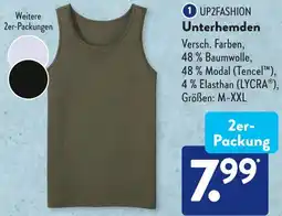 Aldi Süd UP2FASHION Unterhemden Angebot