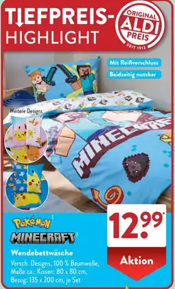Aldi Süd Wendebettwäsche Angebot