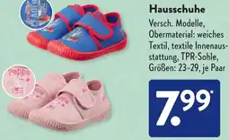 Aldi Süd Hasbro Hausschuhe Angebot