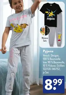 Aldi Süd Pyjama Angebot