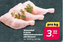 NETTO Wiesenhof Frische Hähnchenschenkel mit Rücken Angebot