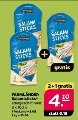 NETTO FARMLÄNDER Salamsticks Angebot