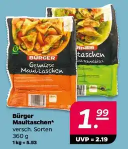 NETTO BÜRGER Maultaschen Angebot