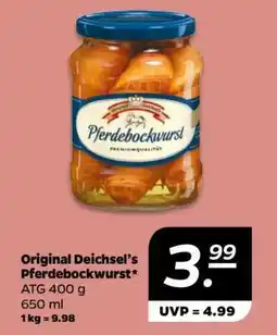 NETTO Original Deichsel’s Pferdebockwurst Angebot