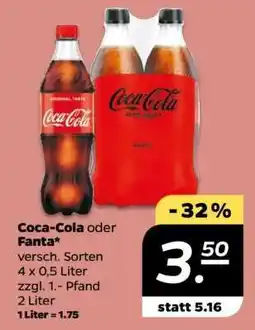 NETTO Coca-Cola oder Fanta Angebot