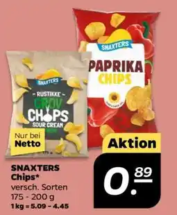 NETTO SNAXTERS Chips Angebot