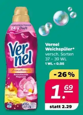 NETTO Vernel Weichspüler Angebot