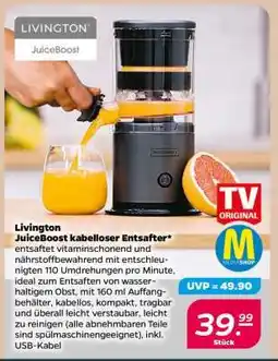 NETTO Livington JuiceBoost kabelloser Entsafter Angebot