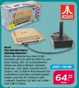 NETTO Atari The 400 Mini Retro Gaming Konsole Angebot