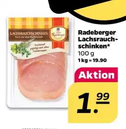 NETTO Radeberger Lachsrauchschinken Angebot