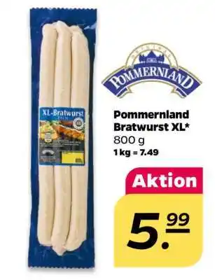 NETTO Pommernland Bratwurst XL Angebot