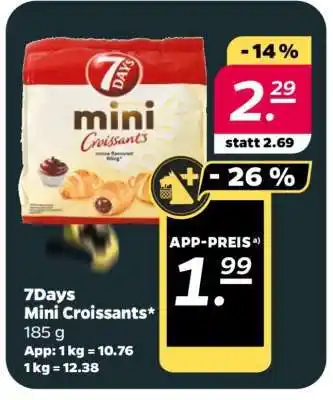 NETTO 7Days Mini Croissants Angebot