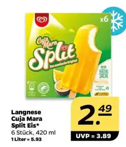 NETTO Langnese Cuja Mara Split Eis Angebot