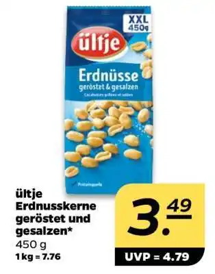 NETTO ültje Erdnusskerne geröstet und gesalzen Angebot