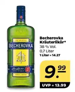 NETTO Becherovka Kräuterlikör Angebot