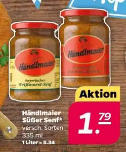 NETTO Händlmaier Süßer Senf Angebot