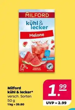 NETTO MILFORD Kühl & lecker Angebot
