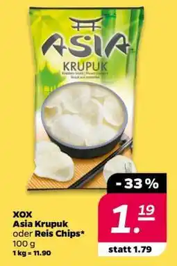 NETTO XOX Asia Krupuk oder Reis Chips Angebot