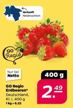 NETTO GO Regio Erdbeeren Angebot