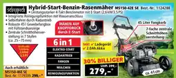 Norma Hybrid-Start-Benzin-Rasenmäher MS150-42E SE Angebot